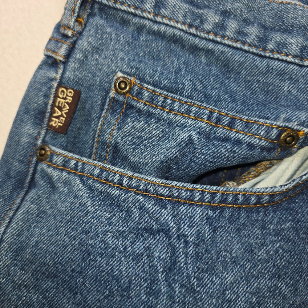 Gravel Gear Relaxed Fit Jeans Mens 40x30 Medium Wash Blue Cotton Denim 142019 - Picture 10 of 13